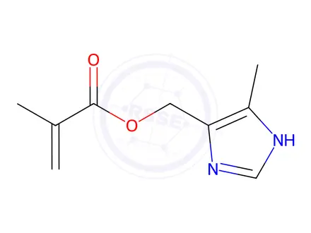 Chemical structure of (4-Methyl-1H-imidazol-5-yl)methyl methacrylate