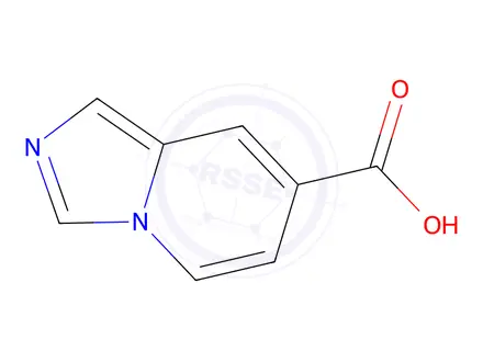 Chemical structure of Imidazo[1,5-a]pyridine-7-carboxylic acid
