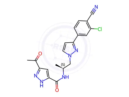 Chemical structure of Ketodarolutamide