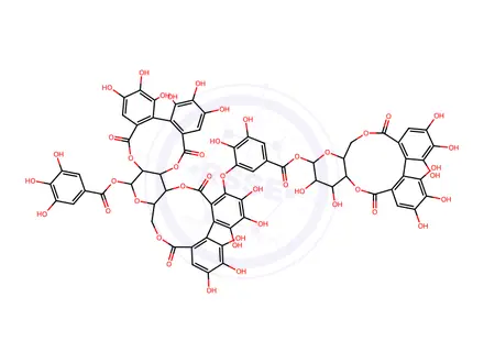 Chemical structure of Sanguiin H10