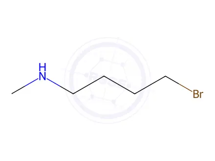 Chemical structure of 4-Bromo-N-methylbutan-1-amine