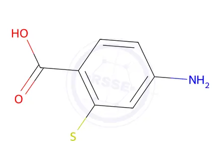 Chemical structure of 4-Amino-2-(methylsulfanyl)benzoic acid