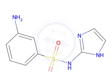 Chemical structure of 3-AMINO-N-(1H-IMIDAZOL-2-YL)BENZENE-1-SULFONAMIDE