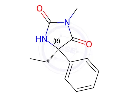 Chemical structure of (R)-Mephenytoin