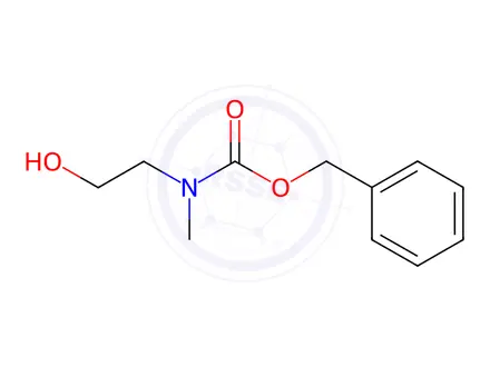 Chemical structure of N-CBZ-N-Methyl-2-aminoethanol