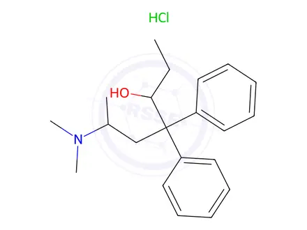 Chemical structure of Dimephepatanol hydrochloride
