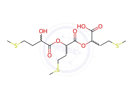 Chemical structure of 2-Hydroxy-4-(methylthio)butyric acid Trimer