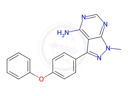 Chemical structure of Ibrutinib Impurity 228