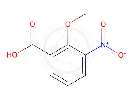Chemical structure of 2-Methoxy-3-nitrobenzoic acid