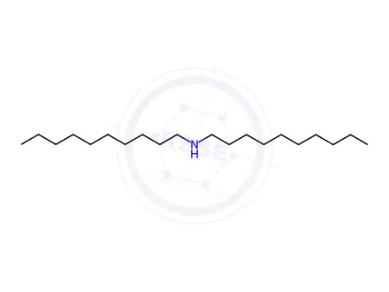 Chemical structure of Didecylamine