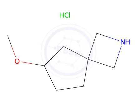 Chemical structure of 6-Methoxy-2-azaspiro[3.4]Octane hydrochloride