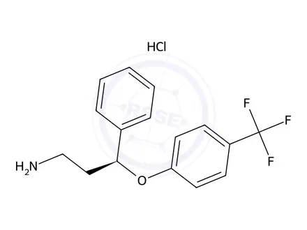 Chemical structure of Fluoxetine Impurity 45 HCL