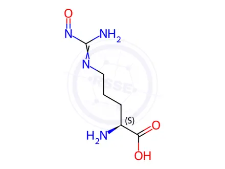 Chemical structure of N-Nitroso L-Arginine