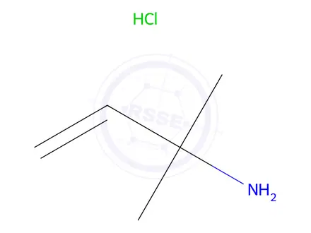 Chemical structure of 2-Methylbut-3-en-2-amine hydrochloride