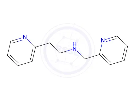 Chemical structure of 2-(Pyridin-2-yl)-N-(pyridin-2-ylmethyl)ethanamine