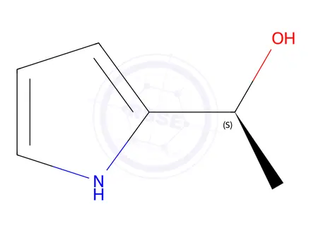 Chemical structure of (S)-1-(1H-Pyrrol-2-yl)ethanol