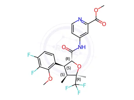 Chemical structure of Suzetrigine Impurity 189