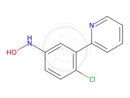 Chemical structure of N-(4-Chloro-3-(pyridin-2-yl)phenyl)hydroxylamine