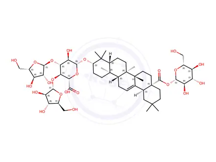 Chemical structure of Araloside B