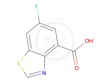 Chemical structure of 6-Fluorobenzo[d]thiazole-4-carboxylic acid