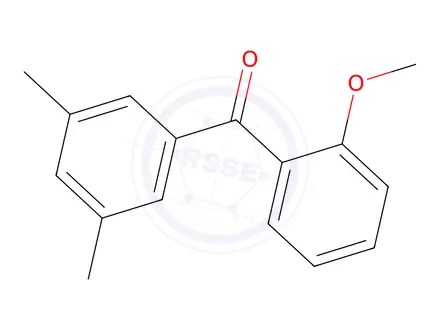 Chemical structure of 3,5-Dimethyl-2-methoxybenzophenone