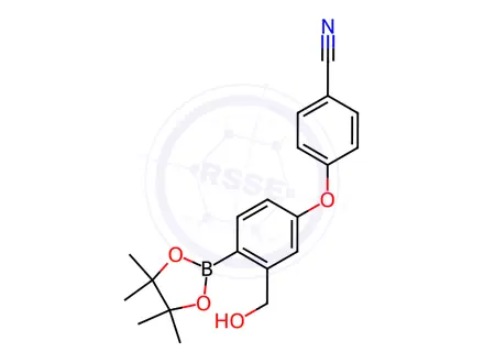 Chemical structure of Crisaborole Impurity 185