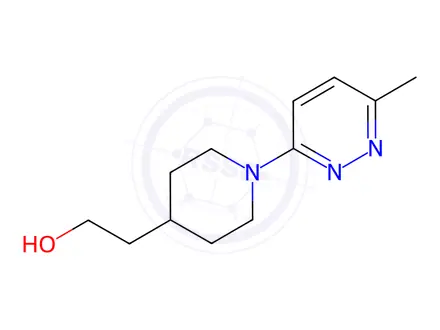 Chemical structure of 2-(1-(6-Methylpyridazin-3-yl)piperidin-4-yl)ethan-1-ol