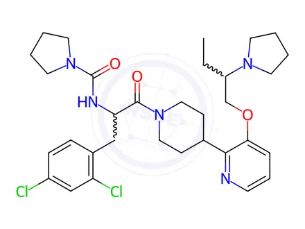 Chemical structure of SNT-207858