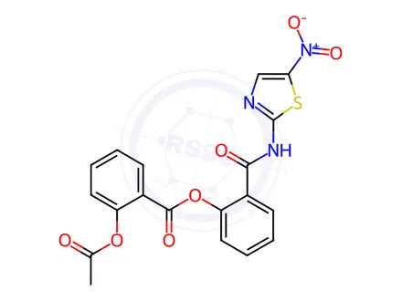 Chemical structure of Nitazoxanide Impurity 2