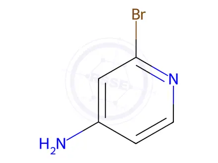 Chemical structure of 2-Bromopyridin-4-amine