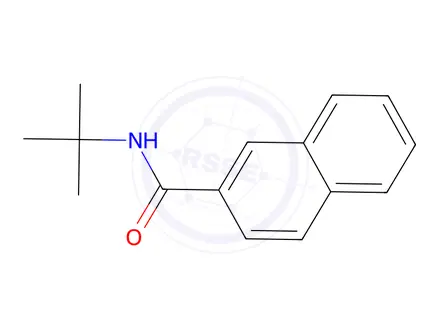 Chemical structure of N-tert-Butylnaphthalene-2-carboxamide
