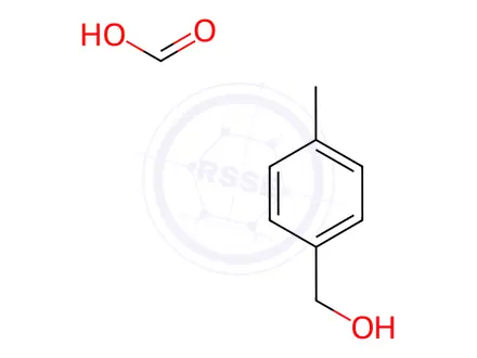 Chemical structure of 4-(Hydroxymethyl)phenyl acetate