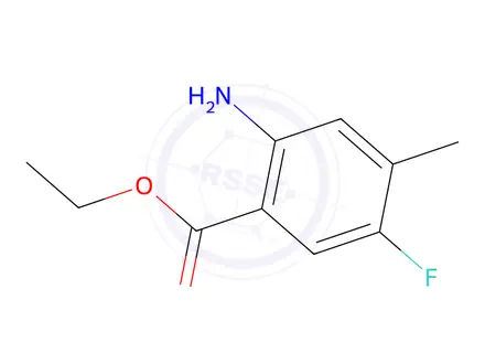 Chemical structure of Ethyl 2-amino-5-fluoro-4-methylbenzoate