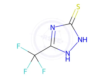 Chemical structure of 5-Trifluoromethyl-4H-1,2,4-triazole-3(2H)thione