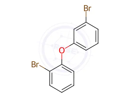 Chemical structure of 2,3'-Dibromodiphenyl Ether