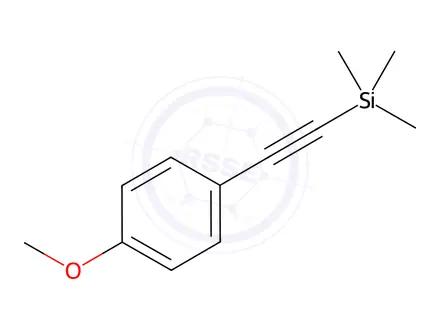 Chemical structure of [(4-Methoxyphenyl)ethynyl]trimethylsilane