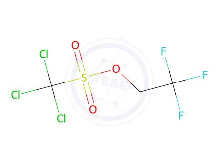 Chemical structure of 2,2,2-TRIFLUOROETHYL TRICHLOROMETHANESULFONATE