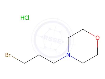 Chemical structure of 4-(3-Bromopropyl)morpholine Hydrochloride