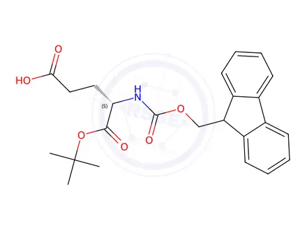 Chemical structure of Fmoc-L-Glu-OtBu