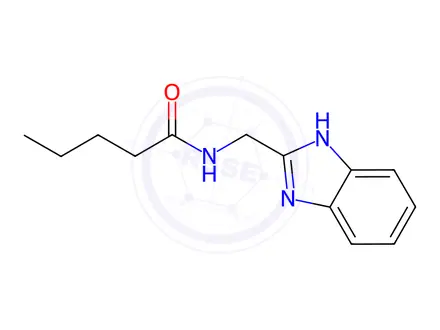 Chemical structure of n-((1h-Benzo[d]imidazol-2-yl)methyl)pentanamide