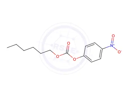 Chemical structure of Hexyl (4-nitrophenyl) carbonate