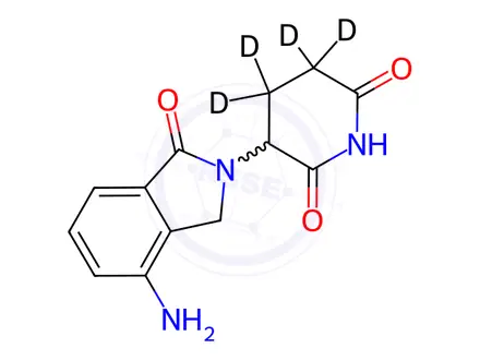 Chemical structure of Lenalidomide-d4