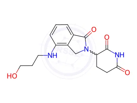 Chemical structure of Lenalidomide-C3-OH