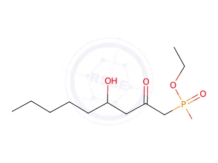 Chemical structure of 4-Hydroxy-2-oxononylphosphonic acid diethyl ester