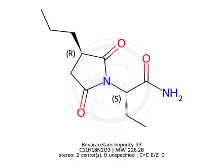 Chemical structure of Brivaracet amoxidation Impurity 1