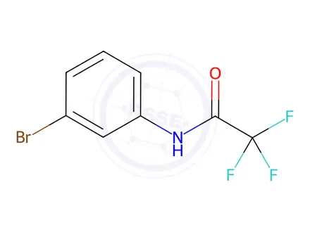 Chemical structure of N-(3-bromophenyl)-2,2,2-trifluoroacetamide