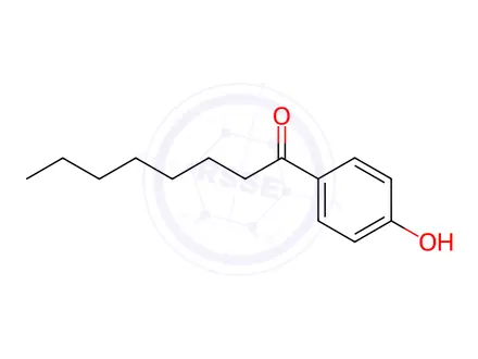 Chemical structure of 4-Octanoylphenol