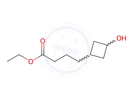 Chemical structure of Ethyl 4-(3-hydroxycyclobutyl)butanoate