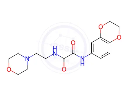 Chemical structure of N1-(2,3-Dihydrobenzo[b][1,4]dioxin-6-yl)-N2-(2-morpholinoethyl)oxalamide