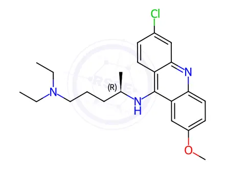 Chemical structure of Mepacrine Impurity 2